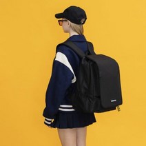 가방팝 언더크로스 노마 백팩 블랙 학생가방