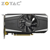 지포스 Geforce zotac original gtx 1050 2gd5 gpu 비디오 카드 128bit gp107 gtx1050 2gb gddr5 그래픽카드 nvidia, 없음