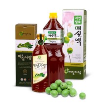 매실사랑 자연발효 매실액 1.7L / 가성비 매실액 / 유기농 매실액 700ml, 유기농 매실사랑 700ml, 3병