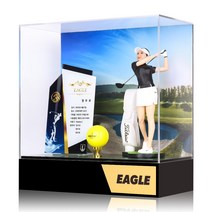 3D 골프 피규어 홀인원 기념패 트로피 제작 이글패 싱글패