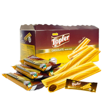 프론티어(식품) 펜트리 쿠키 과자 간식 프론티어 탑퍼 초콜릿 웨이퍼 스틱 (10g X 50개) 500g