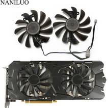그래픽카드 팬 수리 부품 2 개몫 gtx1070 gtx1070ti gtx1080 kfa2 galaxy geforce gtx 1070 1070ti 1080 exoc snpr 카드