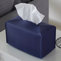 레피나도 각티슈 커버 사각 휴지 케이스 인테리어 소품 화장지 가죽, CTL-네이비티슈커버