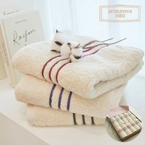 [프리마베라1980] 프리미엄 호텔타월 코마사 40수 200g 10장 선물세트, 단일속성