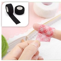 골프손가락마디통증 5개 검지손가락 통증 테이핑 스포츠 주짓수 테이프 굳은살방지, 화이트스타 5개