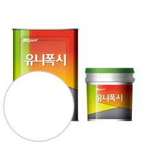 KCC유니폭시코팅 백색 16KG-시공면적 20평 / 바닥 에폭시 상도 페인트