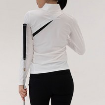 순이들 여성 골프 뒷라인 사선 집업