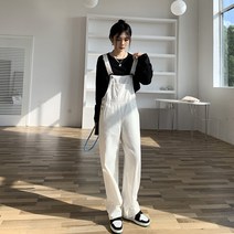 여성 데님 멜빵 청바지 Overalls No.021411