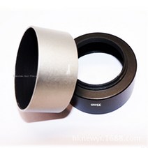 35mmF1.7/50mmF1.4CCTV 렌즈 메탈 후드 블랙/실버 고프로 캐논소니 니콘, 하나