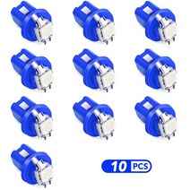 도어라이트 10PCS T5 B8.5D 509T Smd 자동차 Led 램프 혼다 시빅 어코드 적합 Crv Hrv 재즈 시티 CR-Z 요소, 한개옵션1, 01 파란