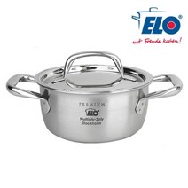 ELO스톡홀름통3중 인덕션스텐 양수16cm/라면/고급냄비, 없음