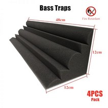 차음 시트 흡음판 방음 보드 아트 책상 설치 폼, 4pcs