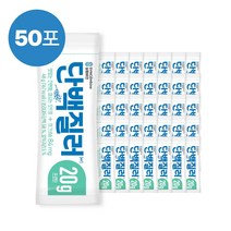 [50포] 싱컴바인 단백질러 파우치 단백질 (20g) 마그네슘 (84mg) 아침 식사대용 선식 곡물 쉐이크, 40g, 50포