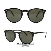 올리버피플스 남녀공용 O MALLEY 선글라스, 블랙