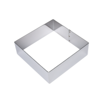 사각 무스 2호 16.5cm 떡케익 무스틀 설기틀, 1개