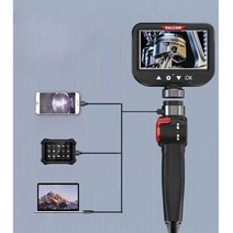 배관내시경 검사 자동차수리 확대경 산업용 20m-50m, 8mm-1m