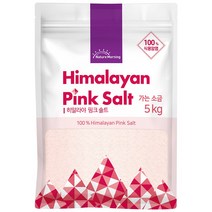 네이처모닝 히말라야 핑크솔트 5kg 가는소금, 가는, 5kg, 1개, 1개