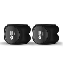뭅뭅 발목 손목 모래주머니 중량밴드, 3kg (1.5kg x 2개입)