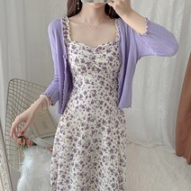 쉬폰 롱 원피스 여성 커플 프릴 옐로우 봄신상무배 브이넥 샤틴 라인 롱원피스 에스닉