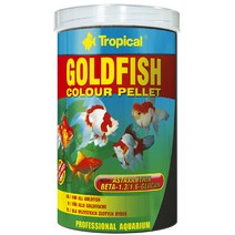 트로피칼 본사-골드피쉬 컬러 펠릿 tin 100ml 36g 금붕어, 1개