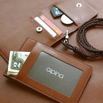 알피나 B타입 목걸이 카드지갑 카드홀더