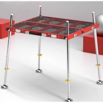 자립발판 민물낚시 발판좌대 낚시터 수상 휴대용, 800x1000mm 다리 1.3m
