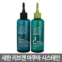 새한 리브겐 프리미엄 아쿠아 시스테인 펌 파마약 160ml 10개