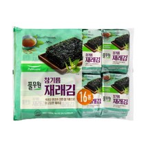 풀무원 참기름 재래김 16봉