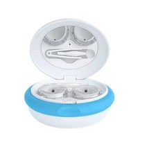 에끌 메이크업브러쉬 클리너 시계 보석 클리너Xiaomi Youpin 초음파 청소 기계 가정용 안경 세탁기 보이지 않는 소형 휴대용 시계-12381, 단일옵션, 05. 3N 콘택트 렌즈 클리닝 머