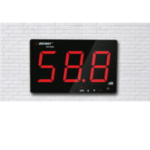 공사장 벽걸이 소음 전광판 현장 공장 소음측정기, SW525B-21cm x 13cm데이터스토리지