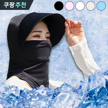 라이프셀렉 자외선차단 햇빛가리개 모자, 블랙