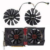 타일본드 비디오 카드 ASUS GTX 780 970 980 R9 280 290 95MM T129215SU 5Pin FD10015H12S GPU 팬, 01 없음 RGB_01 Black