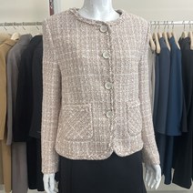 케이엘 KL 코코 라운드 트위드 포켓핑크23nbb91oo