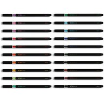 신지 덤젤펜 TUM Gel 0.38mm 중성펜 젤펜 볼펜, 07 라임그린