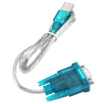USB to RS232 직렬 PLC 프로그래밍 케이블 어댑터 컨버터 3V TO 5V, 01 파란