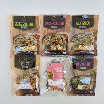 바로cook 간편식 건나물 자취요리 비빔나물 곤드레나물 7종, 1봉, 무청 비빔나물(30g)