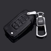 차키지갑 JEEP 참되다 가죽키홀더지갑 나침반 자유 oo 1o drawing board type the 580909733, E타입 블랙 단추 네 개 버튼 열쇠를