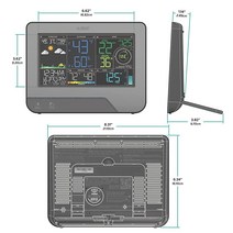 La Crosse Technology V41-PRO-INT Wi-Fi 프로페셔널 웨더 센터 콤보 센서 및 원격 모니터링 실버 입문 1265211