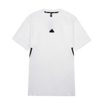 아디다스 아디다스 남성 퓨처아이콘 3S 삼선 오버핏 루즈핏 반팔 티셔츠 화이트 IC8245
