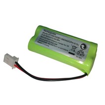 호환제품 무선 가정용 전화기용 2.4V 800mAh NI-MH 배터리 팩 AT&T BT166342 TL32100 TL90070 2 피스, 한개옵션0