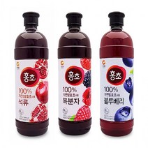 [미르]청정원 대용량 홍초 석류 블루베리 복분자 자연숙성발효초, 청정원 대용량홍초 블루베리 1.5리터