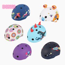 마이크로킥보드 악세사리 헬멧 디럭스 V3 3D 몬스터 공룡 Esyuse 증정, M 하이 헬멧 신형 3D 공룡 S AC2