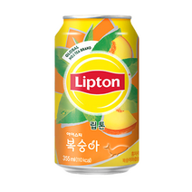 롯데칠성음료 립톤 복숭아, 21개, 355ml
