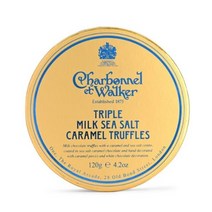 Charbonnel et Walker 샤보넬워커 트리플 밀크 씨솔트 카라멜 트러플 초콜릿 120g