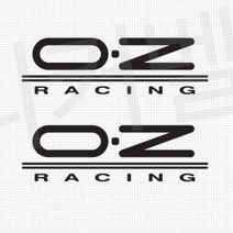 레이씽 동호회 매니아 OZ레이싱 로고스티커 캠핑카 중고차꾸미기 신차 선물용 데칼 K5, 그레이