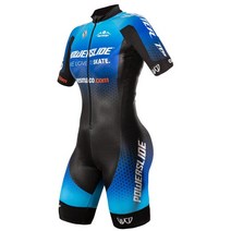스노우보드복 이월보드복 남자 여자 보드복 Powersline Fast Skating Suit 여성 짧은 속도 인라인 롤러 스케이트 점프 슈트 러닝 자전거 Mujer Skinsui
