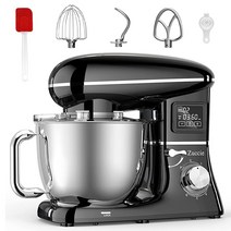 볼텍스 믹서 교반기 실험실 쉐이커 볼텍싱 VORTEX MIXER We˚- 6.5L 스탠드 믹서 1500W 푸드 주방 가전 용품 가정용 요리 음식 준비, 1.Black - EU