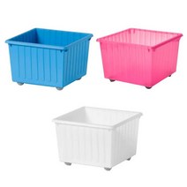 이케아 베슬라 이동식수납상자 39x39 cm, 화이트(701.044.62)