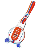 굿카굿즈 BMW 미니쿠퍼 야광 메탈 키케이스 키홀더 3세대 키커버, 오렌지