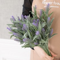 심플라벤더가지 45cm 조화 꽃 인테리어 장식 소품 부케 꽃꽂이 FAIAFT